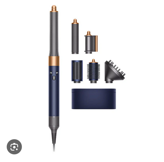 Sealed Dyson Airwrap Complete Long Volumise Prussian Blue